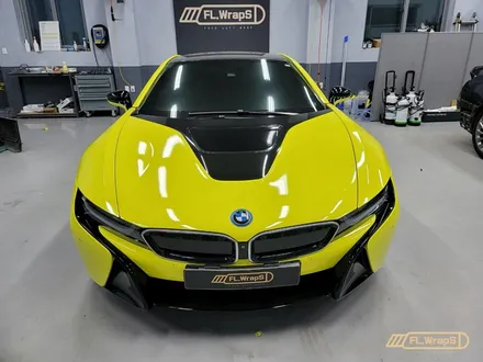 BMW i8 루시드옐로우 랩핑 - 미사랩핑/하남랩핑/위례랩핑/플랩스(FL.WrapS) / 하남 천현동