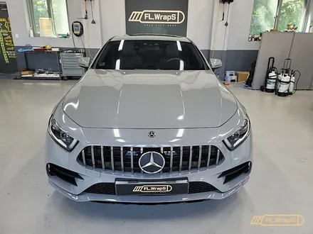 벤츠 CLS 350d 애쉬그레이 전체랩핑 - 플랩스(FL.WrapS) / 하남랩핑/미사 랩핑/위례랩핑 / 하남 천현동