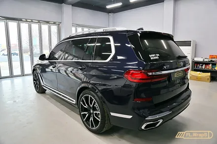 BMW X7 크롬죽이기 랩핑 - 플랩스(FL.WrapS) / 하남랩핑 / 미사랩핑, 위례,남양주랩핑, 크롬지우기랩핑 / 하남 천현동