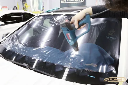 BMW 740d 블락포디 블랙크롬 열차단썬팅 시공 - 플랩스(FL.WrapS) / 하남,미사,위례,송파,강동구 열차단썬팅 / 하남 천현동