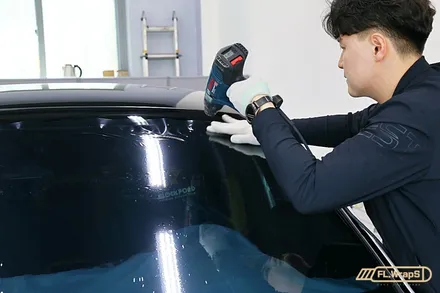 기아 스포티지 블락포디 비바 바이올렛 열차단썬팅 - 플랩스(FL.WrapS)/ 하남썬팅, 미사썬팅, 열차단썬팅전문 / 하남 천현동