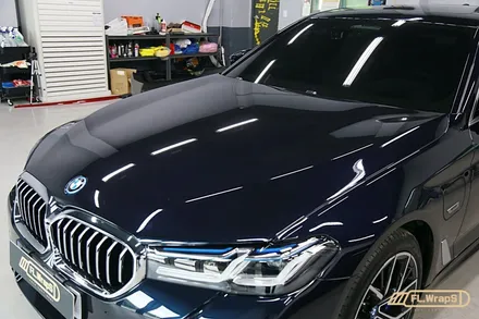 BMW 5시리즈(g30) 부분 ppf 시공 - 플랩스(FL.WrapS)/ 하남ppf, 미사ppf, 본넷ppf, 라이트ppf 시공 / 하남 천현동