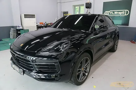 포르쉐 카이엔 쿠페 전체 PPF 시공 - 플랩스(FL.WrapS)/ 하남ppf, 미사ppf, 강동구ppf 시공 전문 / 하남 천현동