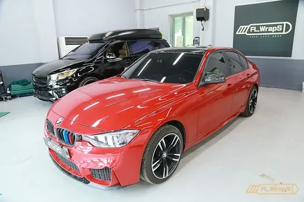 BMW 3시리즈(f30) 라이트그린 전체랩핑 - 플랩스(FL.Wraps)/ 하남랩핑, 미사랩핑, 자동차랩핑 / 하남 천현동