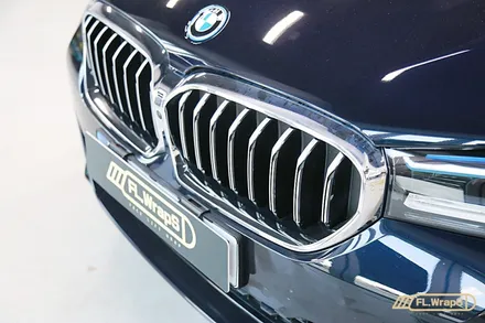 BMW 5시리즈(g30) 그릴교체, 크롬죽이기 랩핑 - 플랩스(FL.Wraps)/ 하남랩핑, 미사랩핑, bmw 크롬죽이기 시공 / 하남 천현동