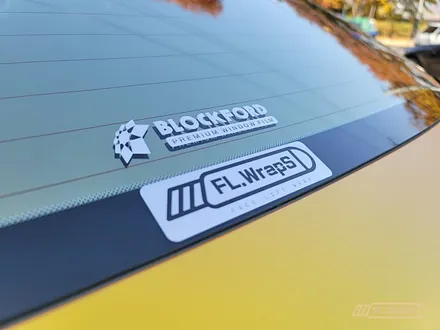 기아 EV6 GT Line 에이버리 에너제틱 옐로루 전체랩핑 & 블락포디 샴페인골드 열차단썬팅 - 플랩스(FL.WrapS) / 하남 썬팅 / 하남랩핑 / 하남 천현동