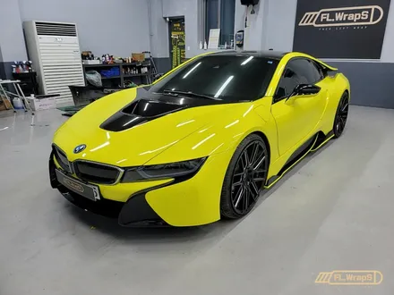BMW i8 루시드옐로우 랩핑 - 미사랩핑/하남랩핑/위례랩핑/플랩스(FL.WrapS) / 하남 천현동