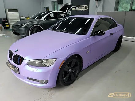 BMW 335i 컨버터블(e93) 오로라 블루 전체랩핑 / 무광 생활보호 PPF - 플랩스(FL.WrapS) / 하남랩핑/미사랩핑/위례랩핑 / 하남 천현동