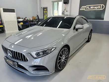 벤츠 CLS 350d 애쉬그레이 전체랩핑 - 플랩스(FL.WrapS) / 하남랩핑/미사 랩핑/위례랩핑 / 하남 천현동