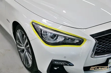 인피니티 Q50s 라이트 PPF 시공 - 플랩스(FL.WrapS) / 하남ppf, 미사ppf, 위례ppf, 남양주ppf 시공 전문 / 하남 천현동