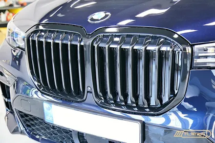 BMW X7 크롬죽이기 랩핑 - 플랩스(FL.WrapS) / 하남랩핑 / 미사랩핑, 위례,남양주랩핑, 크롬지우기랩핑 / 하남 천현동
