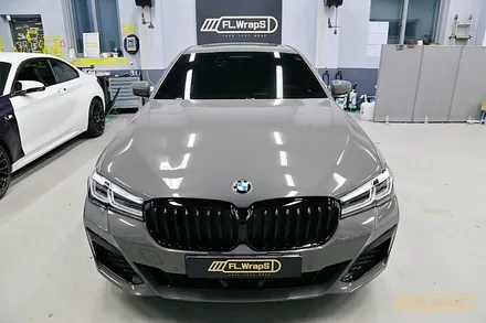 BMW 5시리즈(G30) 크롬죽이기 랩핑 - 플랩스(FL.WrapS)/ 하남랩핑, 미사랩핑, 성남, 강동구 자동차랩핑 / 하남 천현동