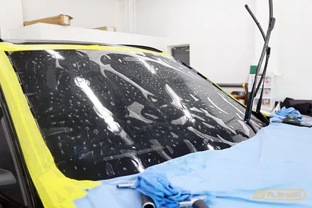 BMW X5 윈드실드 시공 - 플랩스(FL.WrapS)/ 하남랩핑, 미사랩핑, ppf, 열차단 썬팅시공 전문 / 하남 천현동