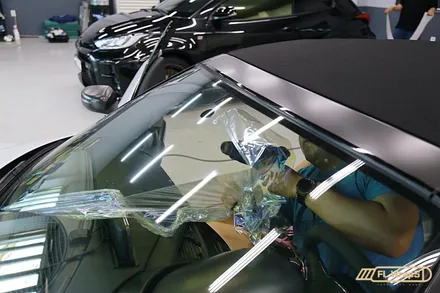 아우디 R8 GT 스파이더 열차단썬팅 재시공/ 블락포디 디토 - 플랩스(FL.WrapS)/ 하남썬팅, 미사썬팅, 구리왕숙, 남양주썬팅 / 하남 천현동