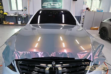 벤츠 S350d 그레이팬텀 전체랩핑 + 블랙PPF 루프스킨 - 플랩스(FL.WrapS)/ 하남랩핑, 미사랩핑, 송파 자동차 랩핑 전문 추천 / 하남 천현동