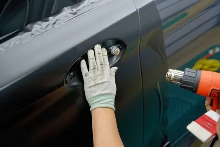 BMW 520i 사틴블랙 전체랩핑 - 하남랩핑, 미사랩핑, 송파, 남양주 자동차 랩핑 시공 전문 / 하남 천현동