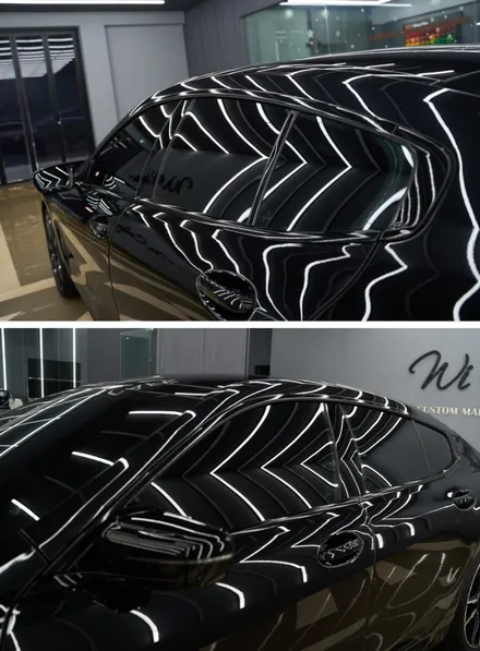 BMW 850i 크롬죽이기 시공으로 올블랙 완성! / 하남 천현동
