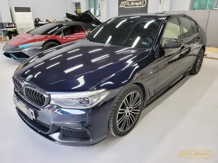 BMW G30 5시리즈 윈도우 라인 크롬죽이기 랩핑 - 하남 랩핑 / 미사 자동차랩핑 / 서울 송파구, 강동구 랩핑, PPF, 열차단 썬팅 시공점 추천 / 하남 플랩스 / 하남 천현동
