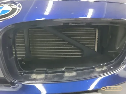BMW M4 라디에이터 바 포인트 랩핑 - 부분랩핑/미사랩핑/하남랩핑/플랩스(FL.WrapS) / 하남 천현동