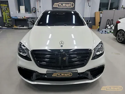벤츠 S63 AMG 화이트펄 전체랩핑 / 크롬죽이기 랩핑 - 플랩스(FL.WrapS) / 하남랩핑 /미사랩핑 / 위례,남양주 랩핑 / 하남 천현동