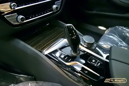 BMW 5시리즈(G30) 실내 매트릭스 블랙 랩핑 - 플랩스(FL.WrapS) / 하남랩핑, 미사랩핑, 위례, 남양주, 송파, 강동구랩핑 / 하남 천현동
