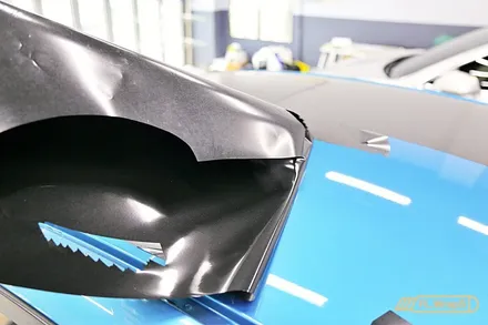 BMW 420d 그란쿠페 블랙카본 루프스킨 - 플랩스(FL.WrapS) / 하남,미사랩핑, 강동, 송파 랩핑/루프스킨 추천 / 하남 천현동