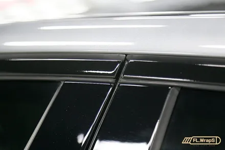 벤츠 C63s AMG 크롬죽이기 랩핑 - 플랩스(FL.WrapS) / 하남,미사랩핑, 크롬지우기랩핑 / 하남 천현동