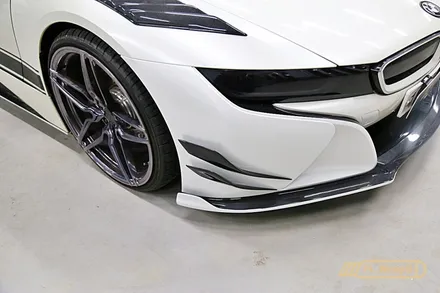 BMW i8 앞범퍼 부분랩핑 재시공 - 플랩스(FL.WrapS) / 하남랩핑, 미사랩핑, 사고수리랩핑재시공, 남양주랩핑 / 하남 천현동