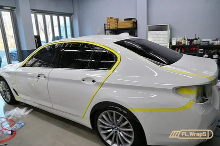 BMW 5시리즈(g30) 전체 PPF 시공 + 블랙PPF 루프스킨 - 플랩스(FL.WrapS)/ 하남ppf, 미사ppf, 남양주ppf 시공 전문 / 하남 천현동