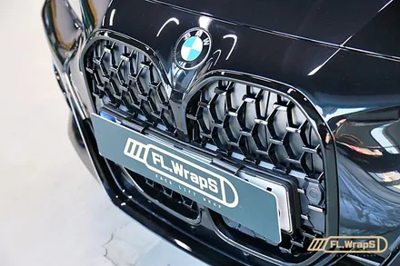 BMW 420i 그릴 블랙랩핑 /블랙팩 - 플랩스(FL.WrapS)/ 하남랩핑, 미사랩핑, 송파 자동차 랩핑 추천 / 하남 천현동