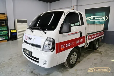 기아 봉고 광고데칼 랩핑 - 플랩스(FL.WrapS)/ 하남랩핑, 미사랩핑, 광고랩핑, 자동차랩핑 시공전문 / 하남 천현동