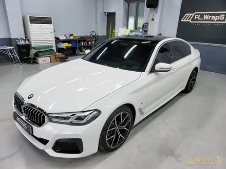 BMW 신형 G30 5시리즈 LCI 블랙 PPF 루프스킨 시공 - 강동구, 송파구 가까운 곳 루프스킨, PPF, 랩핑 전문 시공점 / 남양주, 양평, 하남 랩핑 :: 하남 플랩스 / 하남 천현동