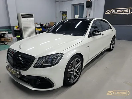 벤츠 S63 AMG 화이트펄 전체랩핑 / 크롬죽이기 랩핑 - 플랩스(FL.WrapS) / 하남랩핑 /미사랩핑 / 위례,남양주 랩핑 / 하남 천현동