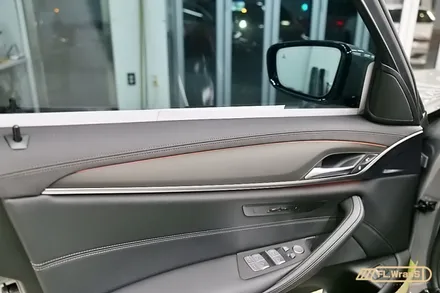 BMW 5시리즈(G30) 실내 매트릭스 블랙 랩핑 - 플랩스(FL.WrapS) / 하남랩핑, 미사랩핑, 위례, 남양주, 송파, 강동구랩핑 / 하남 천현동