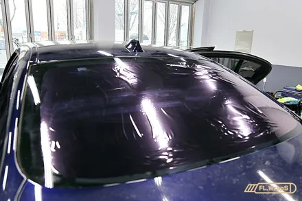 BMW 520d(f10) 매트 메탈릭 전체랩핑 / 블락포디 비바 바이올렛 열차단썬팅 - 플랩스(FL.WrapS) / 하남, 미사 전체랩핑/ 열차단썬팅 / 하남 천현동
