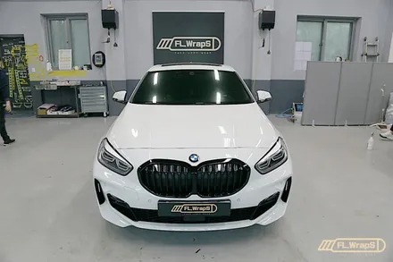 BMW 120i 프론트그릴 랩핑 - 플랩스(FL.WrapS) / 하남, 미사, 성남, 경기광주 랩핑, 부분랩핑, 포인트랩핑 / 하남 천현동
