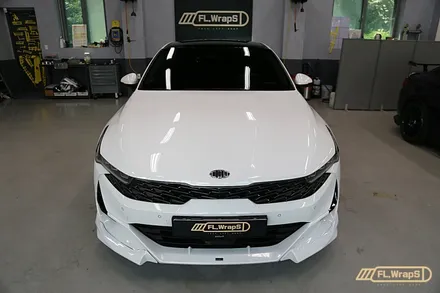 기아 K5 블랙 루프스킨 시공 - 플랩스(FL.WrapS)/ 하남랩핑, 미사랩핑, 경기광주 루프스킨, 남양주자동차랩핑 전문 / 하남 천현동