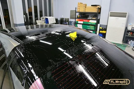 벤츠 S350d 그레이팬텀 전체랩핑 + 블랙PPF 루프스킨 - 플랩스(FL.WrapS)/ 하남랩핑, 미사랩핑, 송파 자동차 랩핑 전문 추천 / 하남 천현동