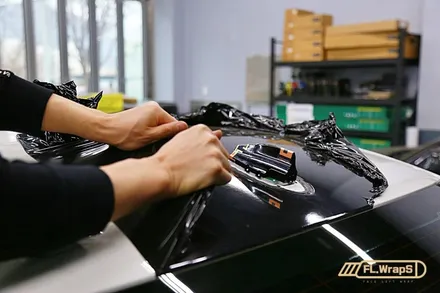 BMW 3시리즈 미드나잇 블루 전체랩핑 - 플랩스(FL.WrapS)/하남랩핑, 미사랩핑, 경기광주, 송파 자동차 랩핑 전문 / 하남 천현동