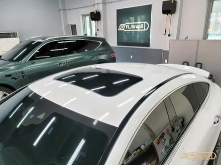 하남 플랩스 :: 벤츠 AMG GT43 4도어 전체랩핑 화이트 골드 스파클 - 서울 강동구, 송파구, 하남 미사 자동차 랩핑, 루프스킨, PPF, 썬팅 시공 전문점 / 하남 천현동