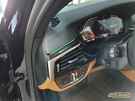 BMW 520i 매트릭스 블랙 실내랩핑 - 플랩스(FL.WrapS) / 하남 실내랩핑 / 미사랩핑 / 서울송파,강동 랩핑 / 하남 천현동