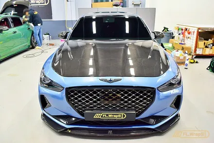 제네시스 G70 썬팅재시공 / 블락포디 디토 - 플랩스(FL.WrapS) / 하남 열차단썬팅 , 미사썬팅 , 열차단썬팅 , 위례썬팅 / 하남 천현동