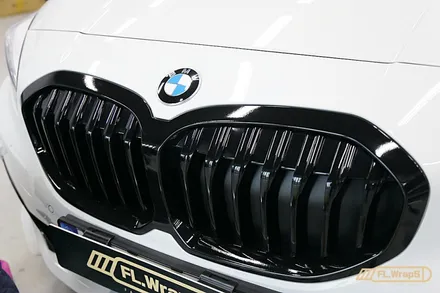 BMW 120i 프론트그릴 랩핑 - 플랩스(FL.WrapS) / 하남, 미사, 성남, 경기광주 랩핑, 부분랩핑, 포인트랩핑 / 하남 천현동