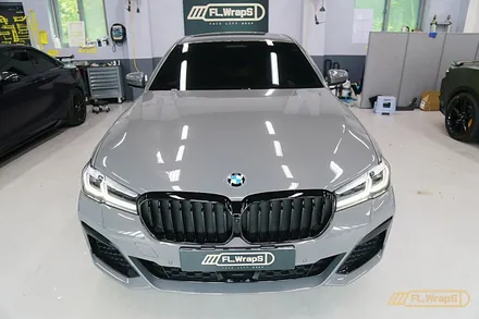BMW 530i(g30) 크롬죽이기/그릴교체 - 플랩스(FL.WrapS)/하남랩핑, 미사랩핑, 구리왕숙랩핑, BMW 바디킷튜닝 / 하남 천현동