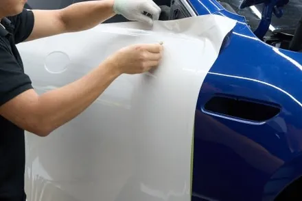 벤츠 gt43 amg 에이버리 화이트 펄 전체랩핑 + 크롬죽이기(랩핑) - 황실장 / 하남랩핑, 미사랩핑, 송파랩핑 / 하남 천현동