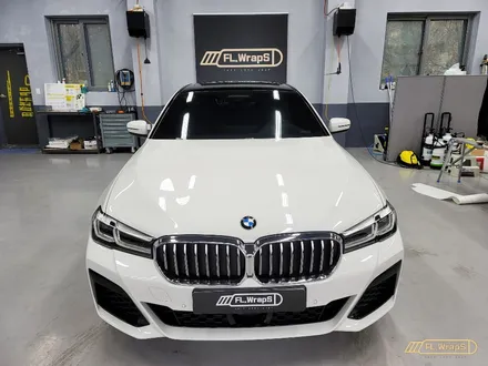 BMW 신형 G30 5시리즈 LCI 블랙 PPF 루프스킨 시공 - 강동구, 송파구 가까운 곳 루프스킨, PPF, 랩핑 전문 시공점 / 남양주, 양평, 하남 랩핑 :: 하남 플랩스 / 하남 천현동