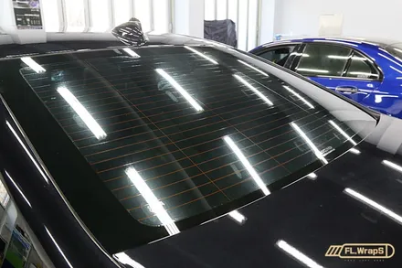 BMW 740d 블락포디 블랙크롬 열차단썬팅 시공 - 플랩스(FL.WrapS) / 하남,미사,위례,송파,강동구 열차단썬팅 / 하남 천현동