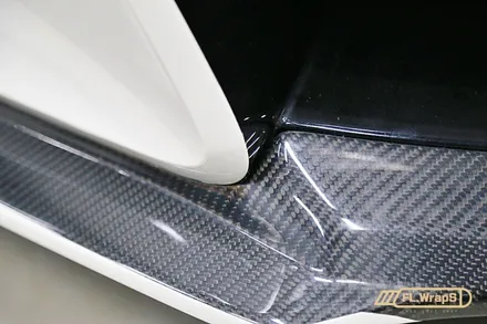 BMW i8 앞범퍼 부분랩핑 재시공 - 플랩스(FL.WrapS) / 하남랩핑, 미사랩핑, 사고수리랩핑재시공, 남양주랩핑 / 하남 천현동
