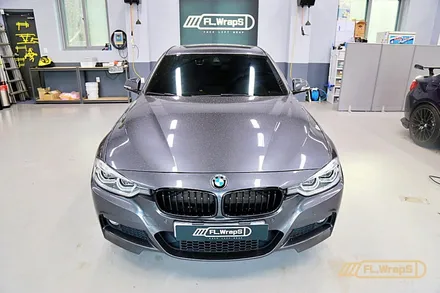 BMW 3시리즈(f30) 프론트 그릴 블랙 랩핑 - 플랩스(FL.WrapS)/ 하남랩핑, 미사랩핑, 남양주랩핑, BMW 랩핑전문 / 하남 천현동