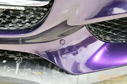 AMG GT 에디션1 사고수리 랩핑 재시공 / 에어버리 고광택 퍼플 - 플랩스(FL.WrapS)/ 하남랩핑, 미사, 남양주 랩핑, 사고수리대차 / 하남 천현동